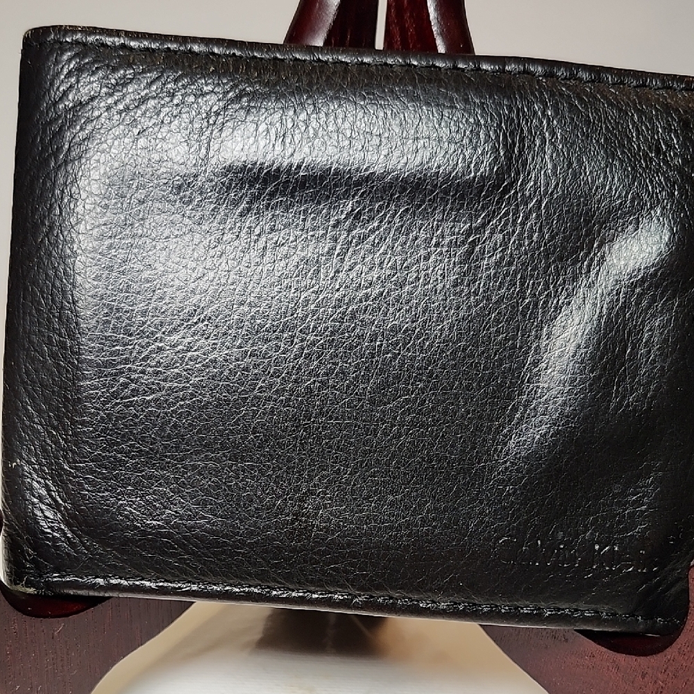 Calvin Klein Classic Black Leather Wallet